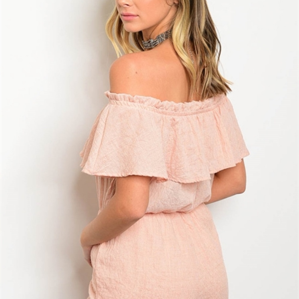 PEACH ROMPER - Picture 2 of 2